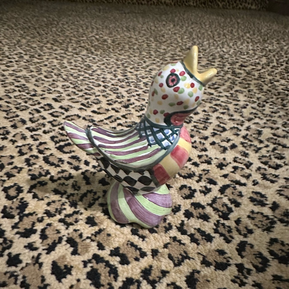 MacKenzie Childs Piccadilly Pie Bird